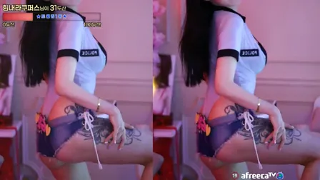 Afreecatv레빈(BJ雷彬)2023年1月29日Sexy Dance100954